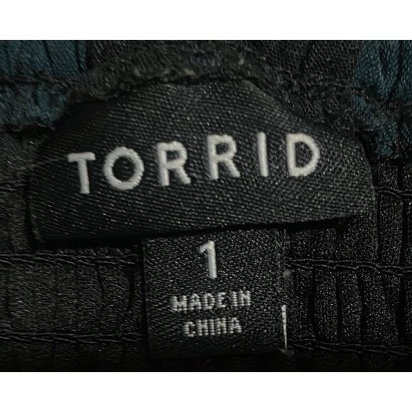 Torrid Womens Midi Dress 1X Seersucker Button Sleeveless Academia Adjustable - Picture 12 of 14